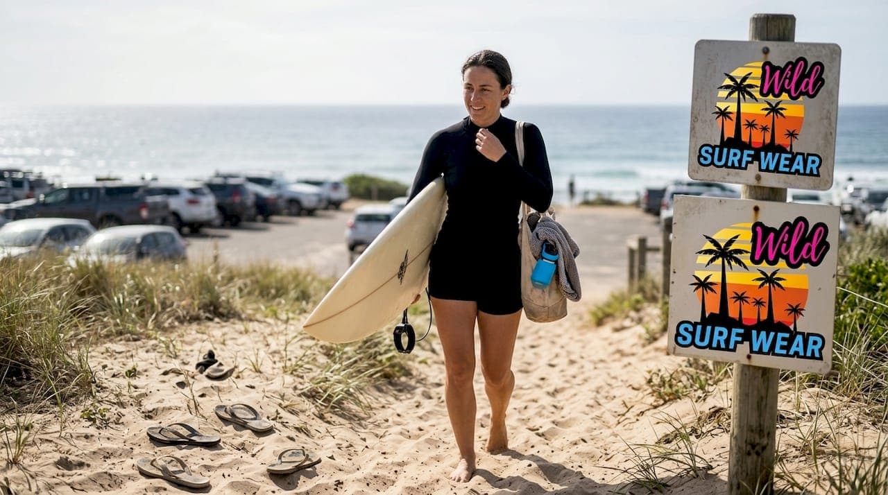 Minimal surfwear: style, performance and sustainability