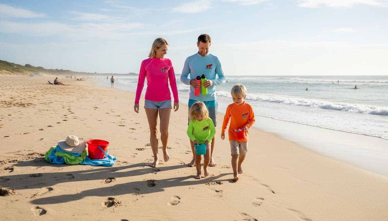 Why family beachwear matters for sun safety and fun