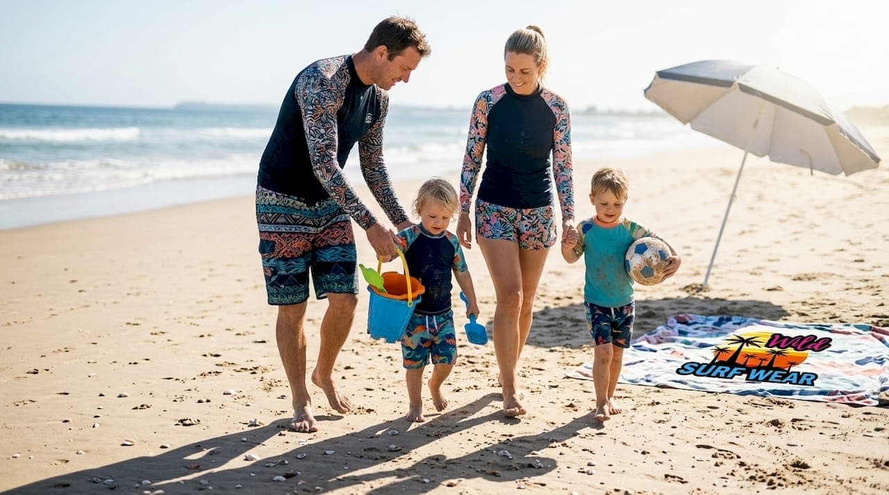 Family-friendly surf clothing: Style, protection and play