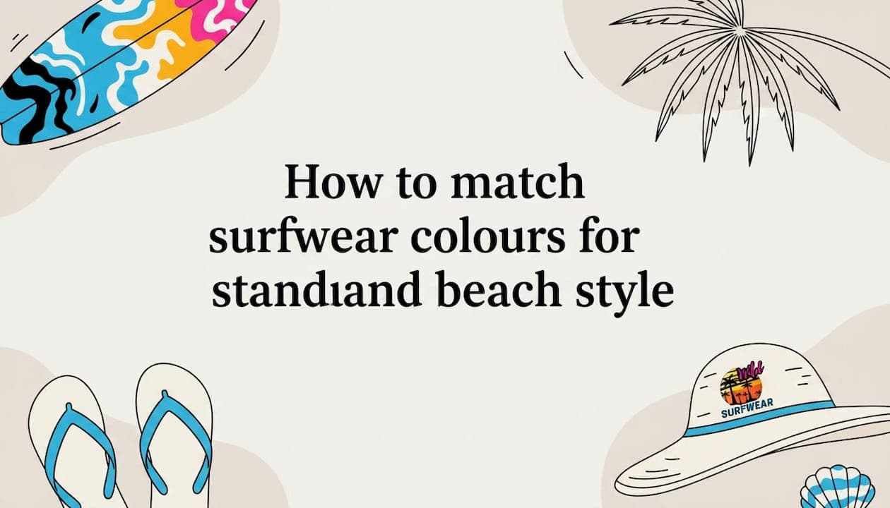How to match surfwear colours for standout beach style